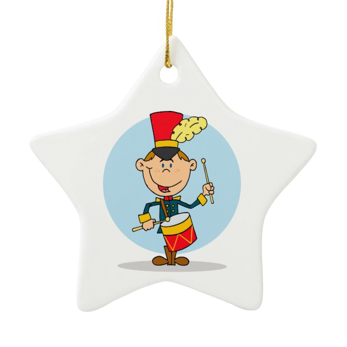 cute little drummer boy ornament