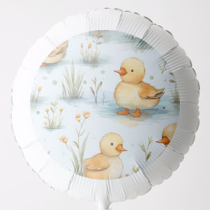 Cute Little Duckling Pattern Balloon
