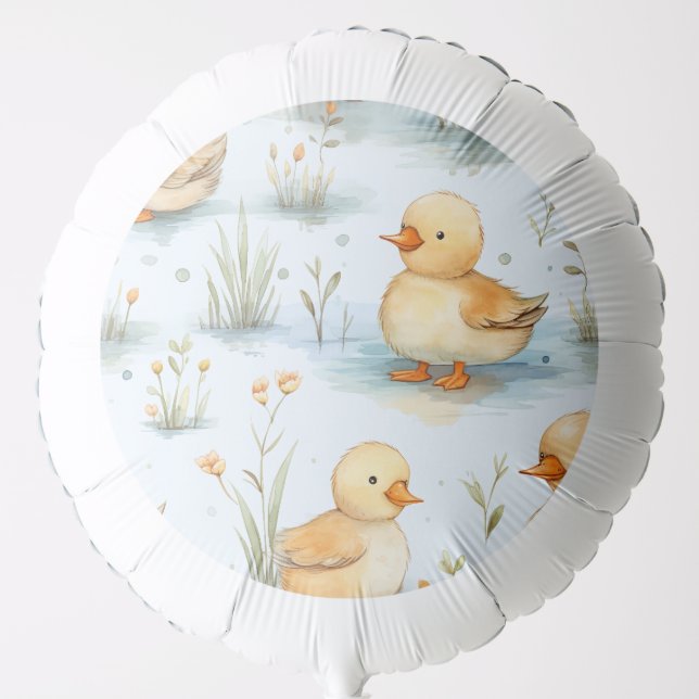 Cute Little Duckling Pattern Balloon (Front)