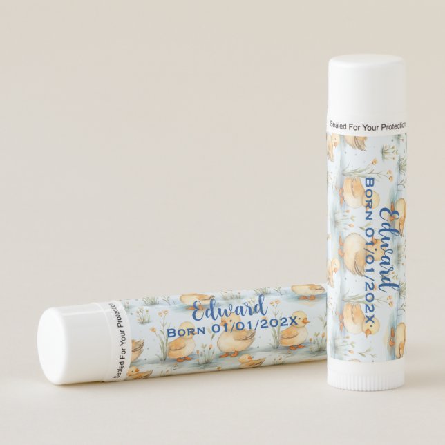 Cute Little Duckling Pattern Lip Balm (Front)