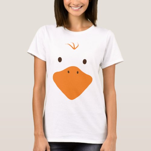 Cute Little Ducky Face T_Shirt