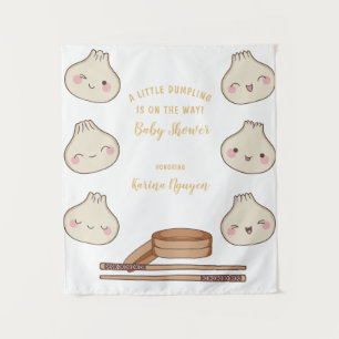 Cute Little Dumpling Baby Shower  Tapestry