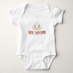 Cute Little Dumpling, Funny Baby Shower  Baby Bodysuit