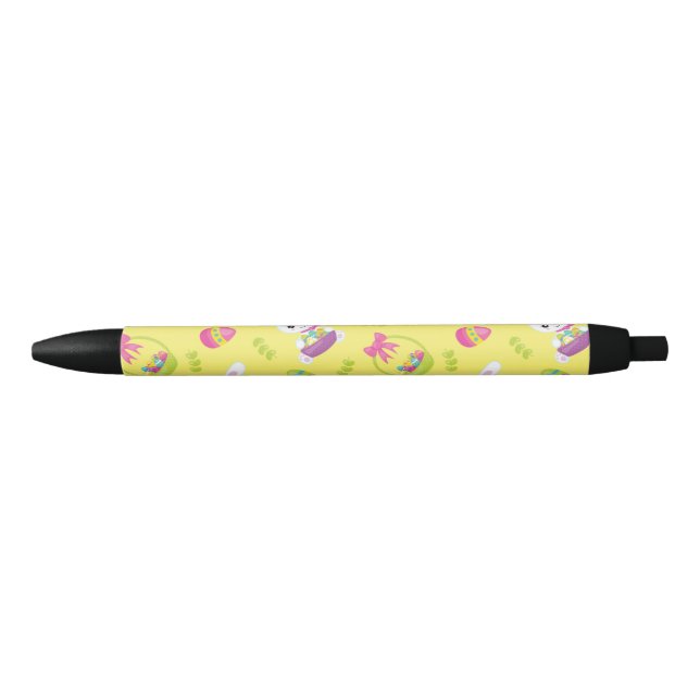Cute Little Easter Bunny Egg Pattern Gift Pen (Front)