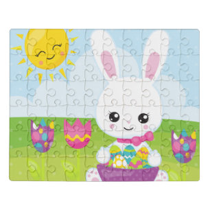 Cute Little Easter Bunny Jigsaw Puzzle