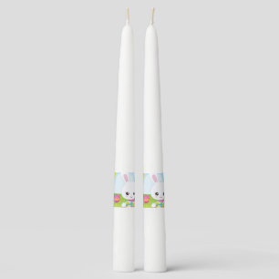 Cute Little Easter Bunny Taper Candle
