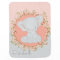 Cute Little Elephant Baby Girl Editable