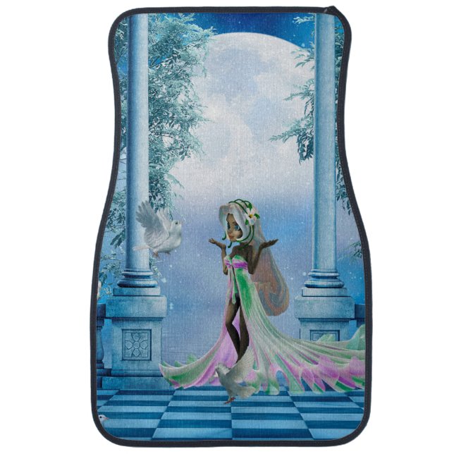 Cute little fairy car floor mat (Front)