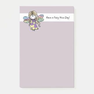 Cute Little Fairy Post-it Notes