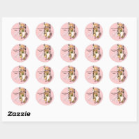 Cute Fairy Sticker, Zazzle