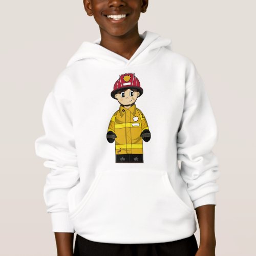 Cute Little Fireman Hoodie