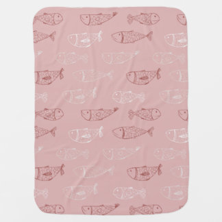 Cute little fish baby blanket