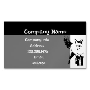Cute Little Fox Animal Nature Art Business Card