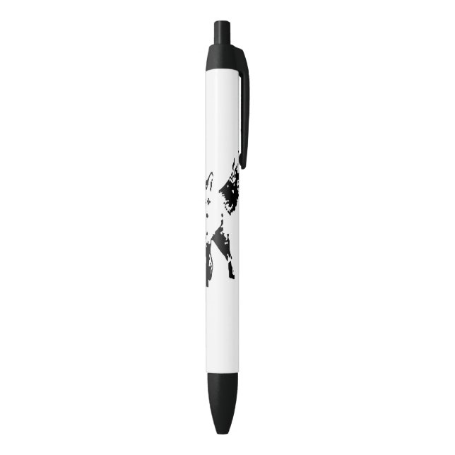 Cute Little Fox Animal Silhouette art Pen (Bottom (Vertical))