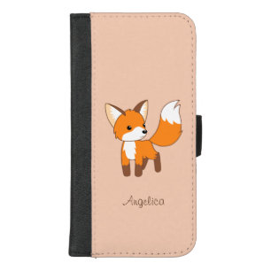 Cute Little Fox iPhone 8/7 Plus Wallet Case