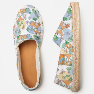 Cute Little Fox Pattern Espadrilles