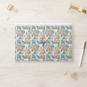 Cute Little Fox Pattern HP Laptop Skin