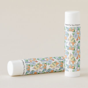 Cute Little Fox Pattern Lip Balm