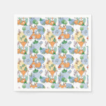 Cute Little Fox Pattern Napkins