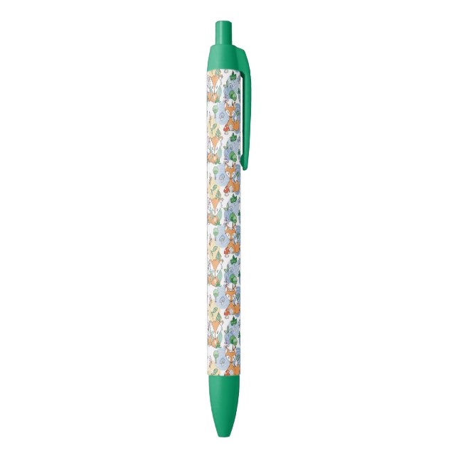 Cute Little Fox Pattern Pen (Bottom (Vertical))