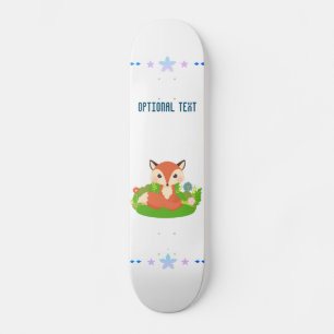 Cute Little Fox Skateboard