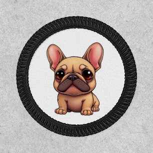 Cute Little French Bulldog Pet Dog Animal Patch