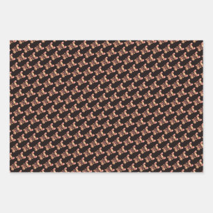 Cute Little French Bulldog Pet Dog Animal Wrapping Paper Sheets