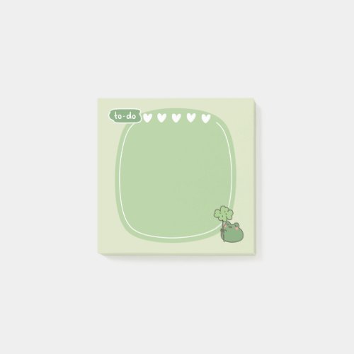 Cute Little Frog Post_it Notes