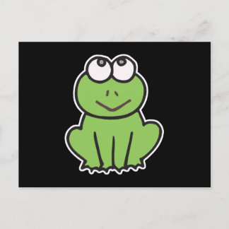 cute little froggy frog postcard