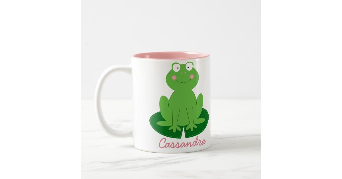 Personalized Frog Mug