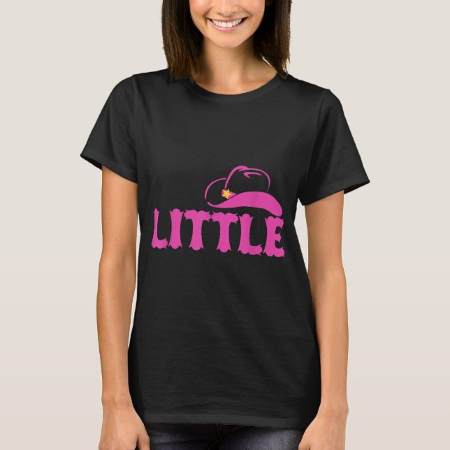 Cute Little Funny Family Matching Gbig Big Little  T-Shirt (Front)