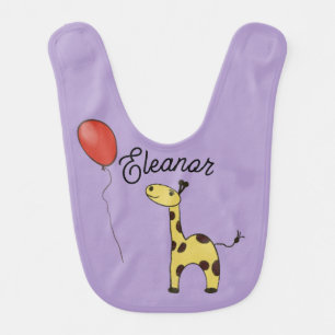 Cute little giraffe Baby Bib