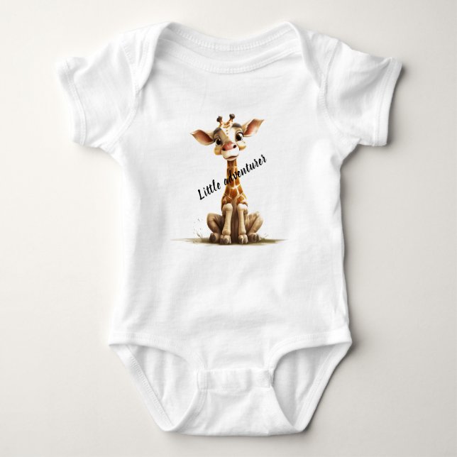 Cute little giraffe bodysuit (Front)