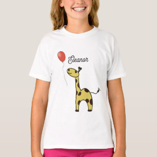 cute little giraffe with balloons Shirt