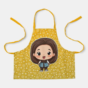 Cute little girl apron
