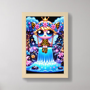 Cute Little Girl Framed Art