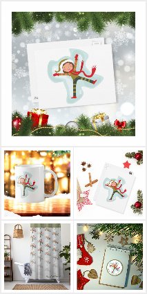Cute Little Girl Snow Angel gifts