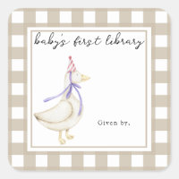 Cute Little Goose Baby's first library