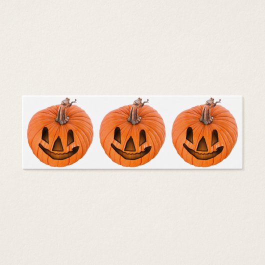 Cute Little Halloween Jack-o-Lanterns (Front)