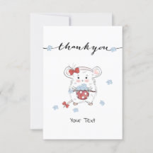 Cute Little Hamster Custom Floral