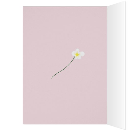 Cute little Hamster holding flower editable Sorry (Inside (Left))