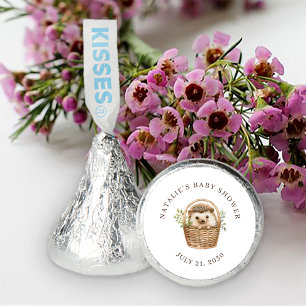Cute Little Hedgehog Baby Shower Candy Favor