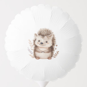 Cute Little Hedgehog Baby Shower Party Balloon