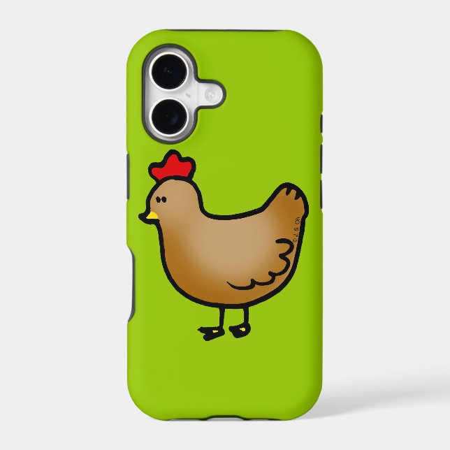 Cute little hen Case-Mate iPhone case (Back)