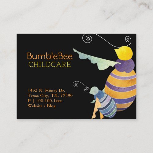 Cute Little Honey Bees Business Cards