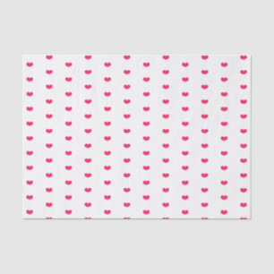 Cute Little Hot Pink Hearts - Valentine's Day Tissue Paper