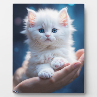 Cute little kitten design framers plaque