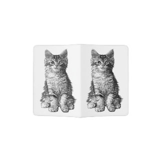 Cute Little Kitten Passport Holder