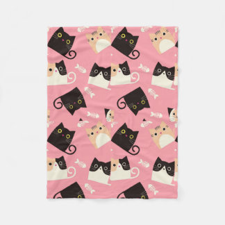 Cute little kittens  fleece blanket