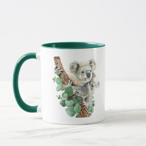 Cute Little Koala Bear Australian Animal Art   Mug